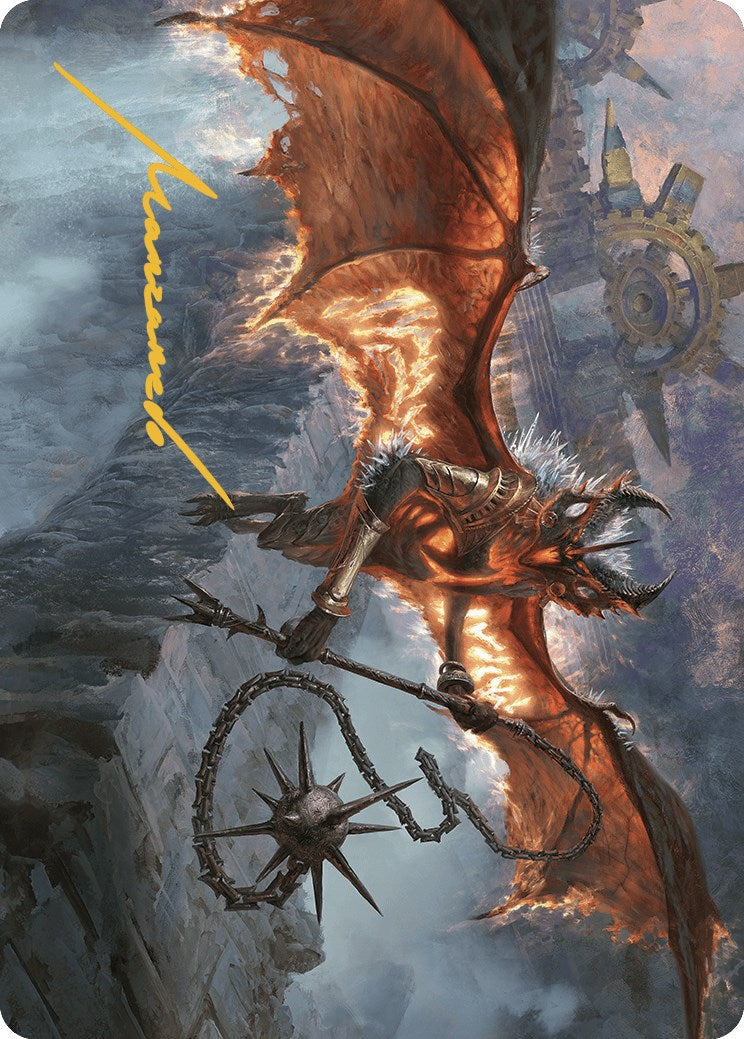 Bloodletter of Aclazotz Art Card (15/81) (Gold-Stamped Signature) [The Lost Caverns of Ixalan Art Series] | RetroPlay Games