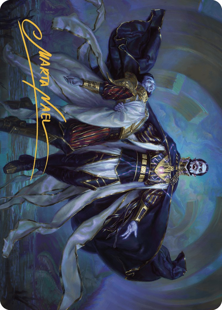 Vito, Fanatic of Aclazotz Art Card (Gold-Stamped Signature) [The Lost Caverns of Ixalan Art Series] | RetroPlay Games