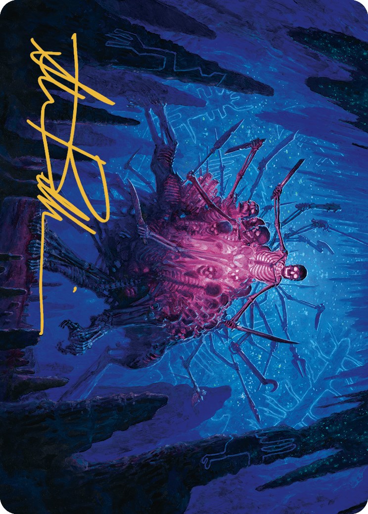 Uchbenbak, the Great Mistake Art Card (Gold-Stamped Signature) [The Lost Caverns of Ixalan Art Series] | RetroPlay Games