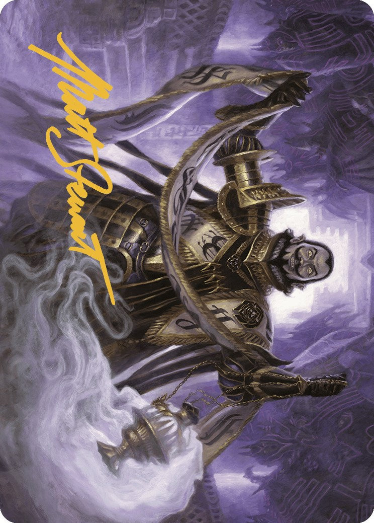 Clavileno, First of the Blessed Art Card (70/81) (Gold-Stamped Signature) [The Lost Caverns of Ixalan Art Series] | RetroPlay Games
