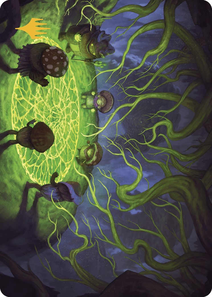 Growing Rites of Itlimoc Art Card (Gold-Stamped Planeswalker Symbol) [The Lost Caverns of Ixalan Art Series] | RetroPlay Games