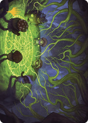 Growing Rites of Itlimoc Art Card (Gold-Stamped Planeswalker Symbol) [The Lost Caverns of Ixalan Art Series] | RetroPlay Games