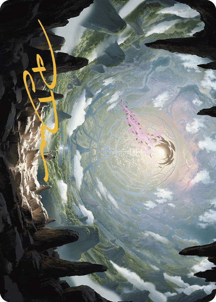 The Core Art Card (Gold-Stamped Signature) [The Lost Caverns of Ixalan Art Series] | RetroPlay Games