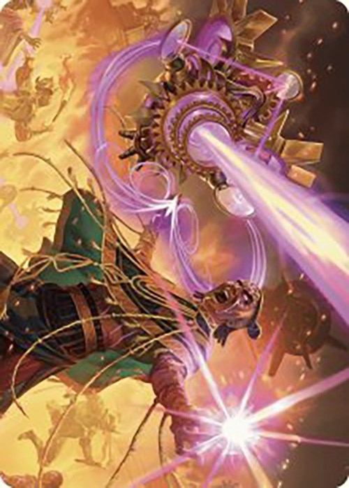 Cosmium Blast Art Card [The Lost Caverns of Ixalan Art Series] | RetroPlay Games
