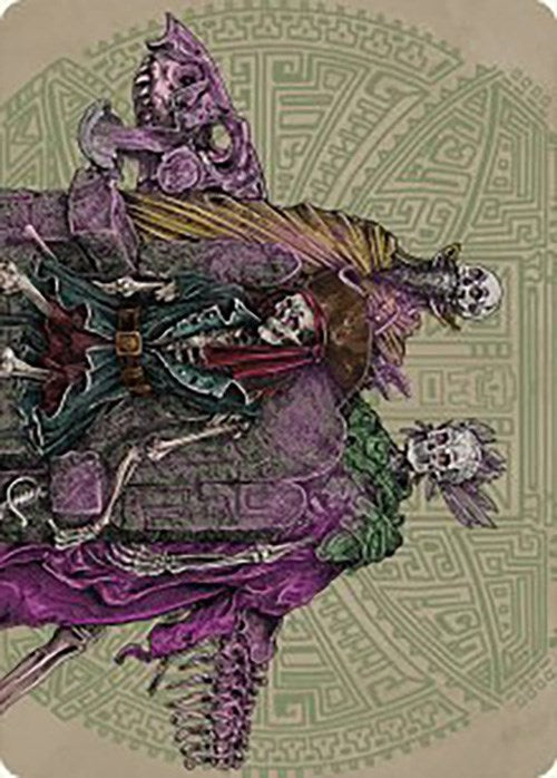Throne of the Grim Captain Art Card [The Lost Caverns of Ixalan Art Series] | RetroPlay Games