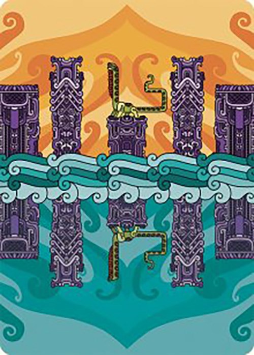Echoing Deeps Art Card [The Lost Caverns of Ixalan Art Series] | RetroPlay Games