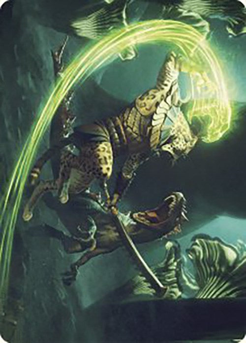 Contest of Claws Art Card [The Lost Caverns of Ixalan Art Series] | RetroPlay Games