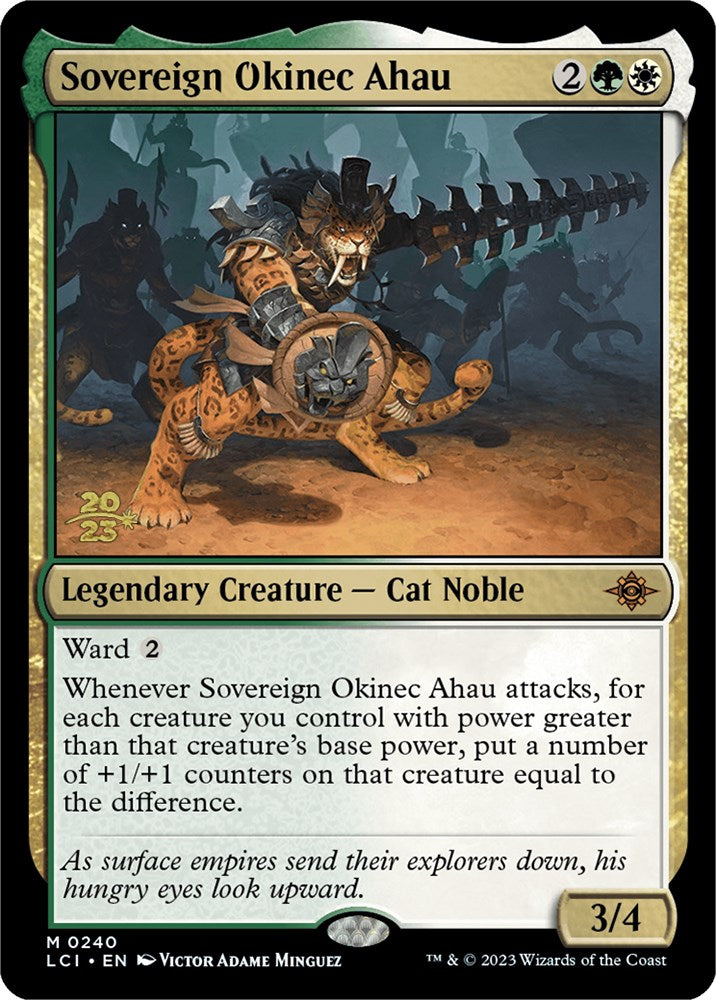 Sovereign Okinec Ahau [The Lost Caverns of Ixalan Prerelease Cards] | RetroPlay Games