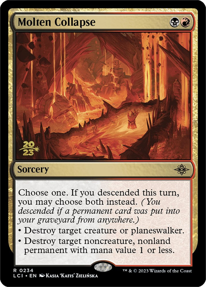 Molten Collapse [The Lost Caverns of Ixalan Prerelease Cards] | RetroPlay Games