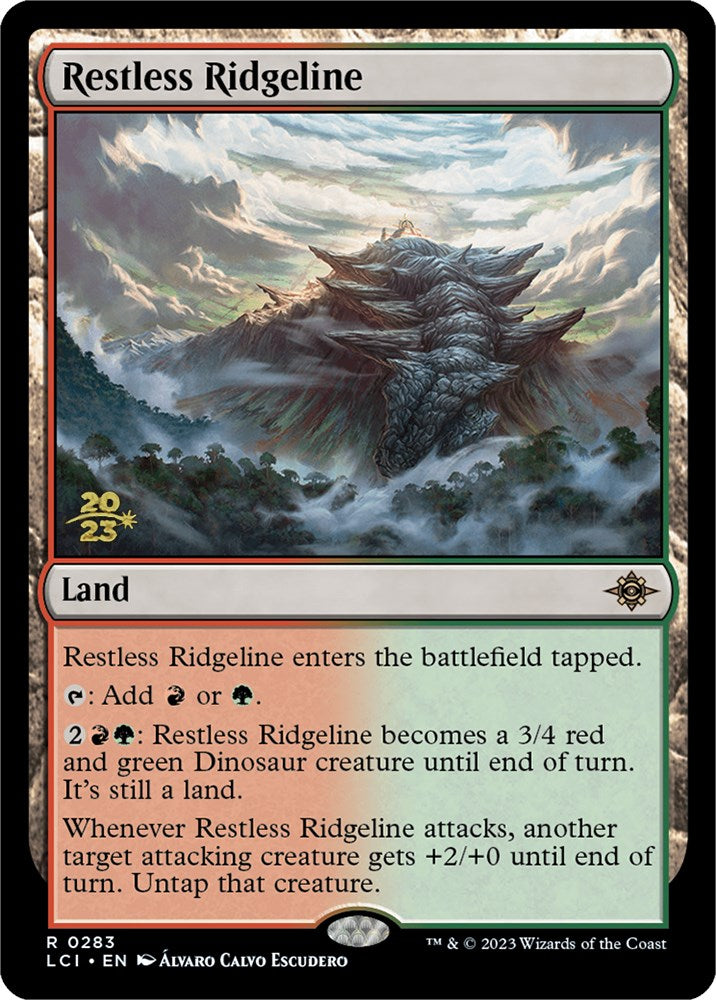 Restless Ridgeline [The Lost Caverns of Ixalan Prerelease Cards] | RetroPlay Games