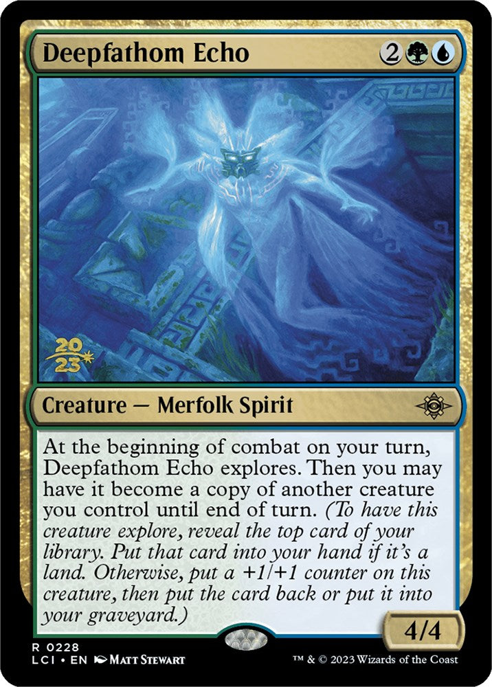 Deepfathom Echo [The Lost Caverns of Ixalan Prerelease Cards] | RetroPlay Games