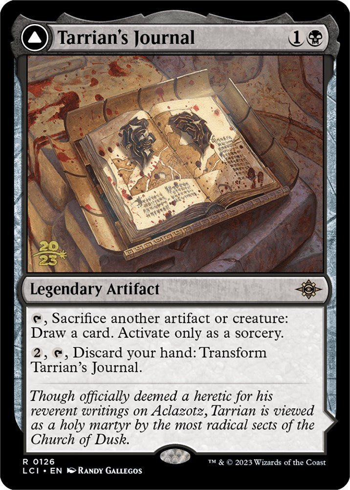 Tarrian's Journal // The Tomb of Aclazotz [The Lost Caverns of Ixalan Prerelease Cards] | RetroPlay Games