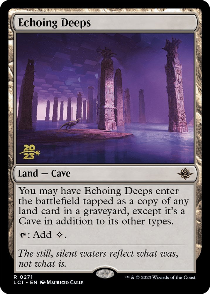 Echoing Deeps [The Lost Caverns of Ixalan Prerelease Cards] | RetroPlay Games