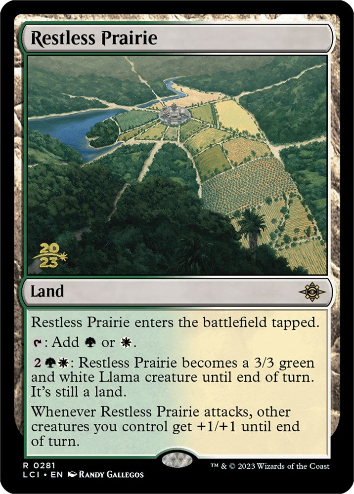 Restless Prairie [The Lost Caverns of Ixalan Prerelease Cards] | RetroPlay Games