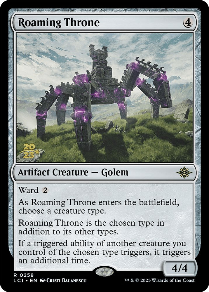 Roaming Throne [The Lost Caverns of Ixalan Prerelease Cards] | RetroPlay Games