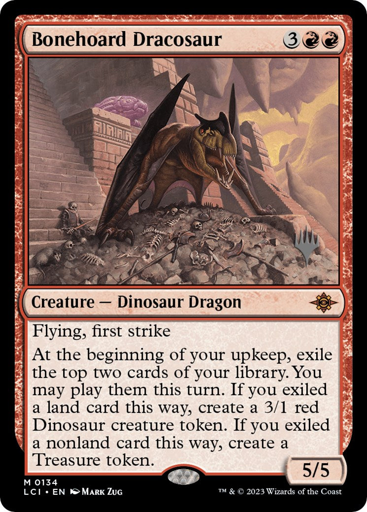 Bonehoard Dracosaur (Promo Pack) [The Lost Caverns of Ixalan Promos] | RetroPlay Games