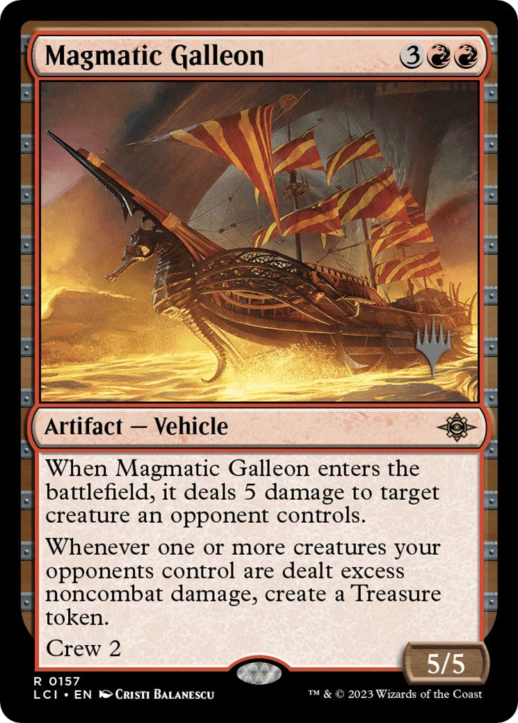 Magmatic Galleon (Promo Pack) [The Lost Caverns of Ixalan Promos] | RetroPlay Games