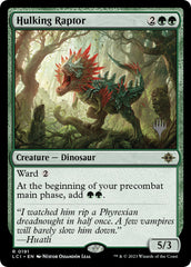 Hulking Raptor (Promo Pack) [The Lost Caverns of Ixalan Promos] | RetroPlay Games