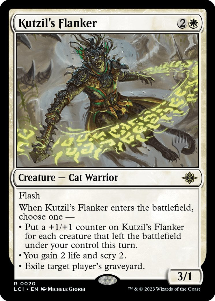 Kutzil's Flanker (Promo Pack) [The Lost Caverns of Ixalan Promos] | RetroPlay Games