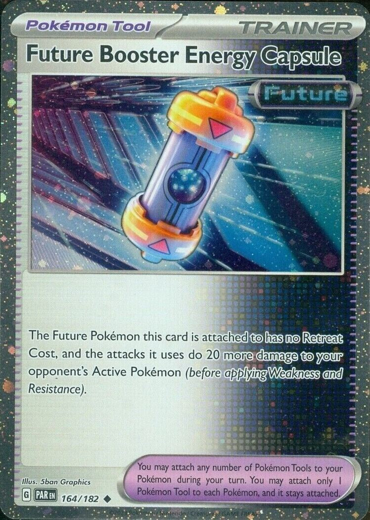 Future Booster Energy Capsule (164/182) (Cosmos Holo) [Scarlet & Violet: Paradox Rift] | RetroPlay Games