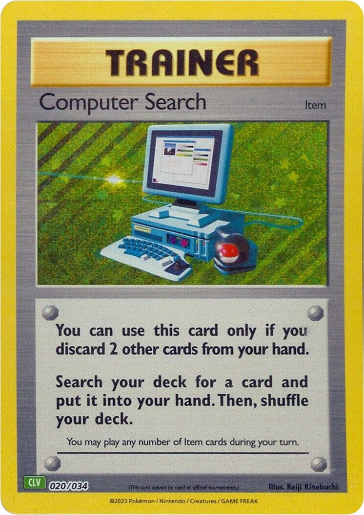 Computer Search (CLV) [Trading Card Game Classic] | RetroPlay Games