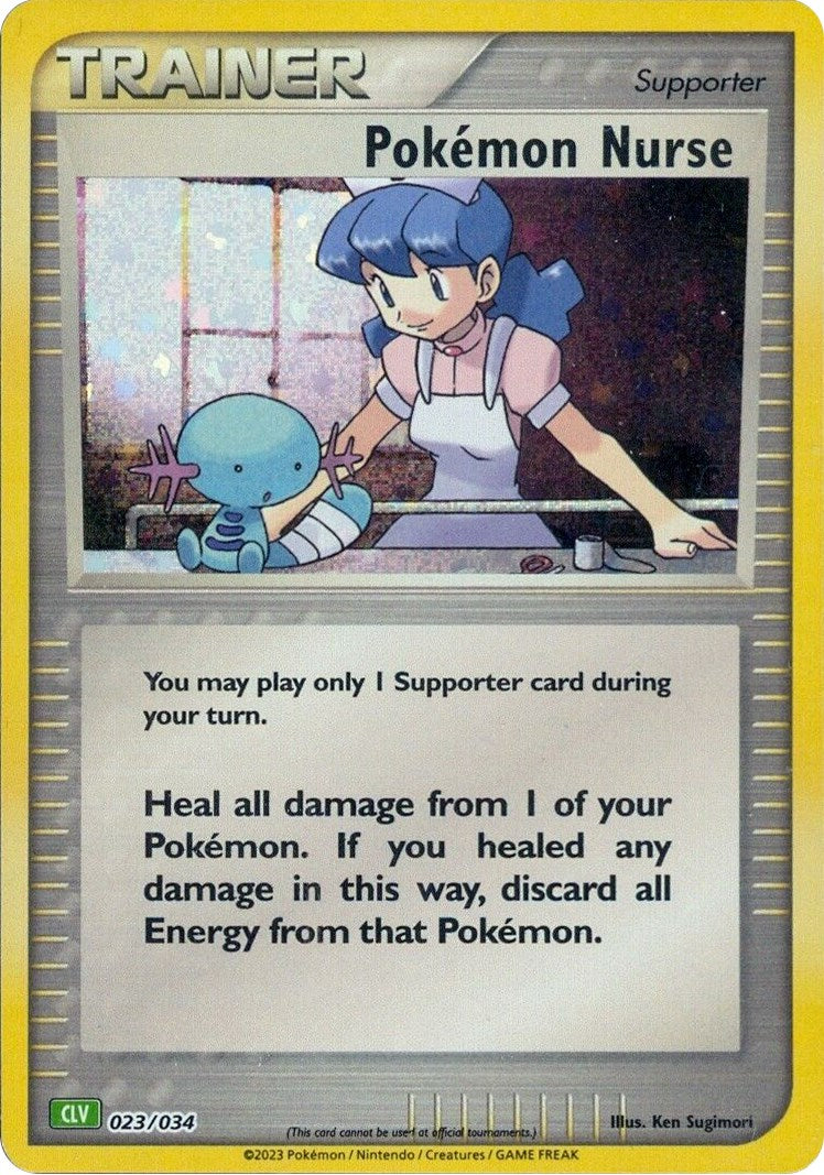 Pokemon Nurse (023/034) [Trading Card Game Classic] | RetroPlay Games