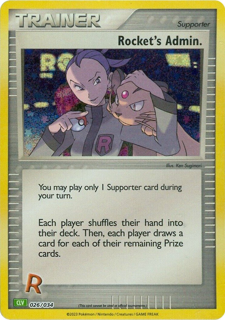 Rocket's Admin. (CLV) [Trading Card Game Classic] | RetroPlay Games