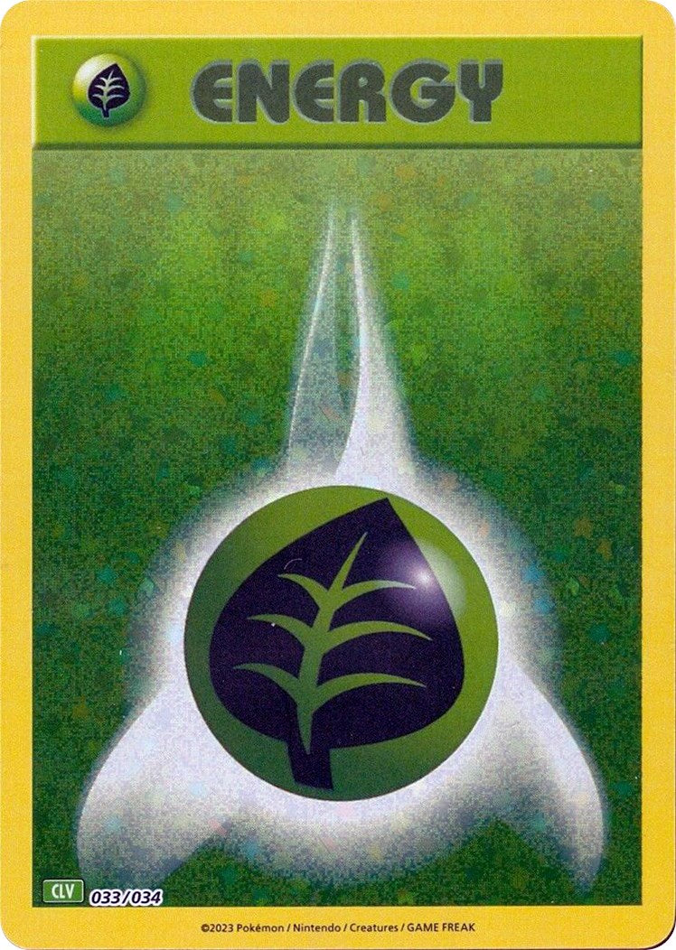 Basic Grass Energy [Trading Card Game Classic] | RetroPlay Games