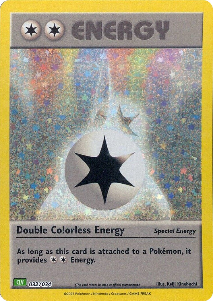 Double Colorless Energy [Trading Card Game Classic] | RetroPlay Games