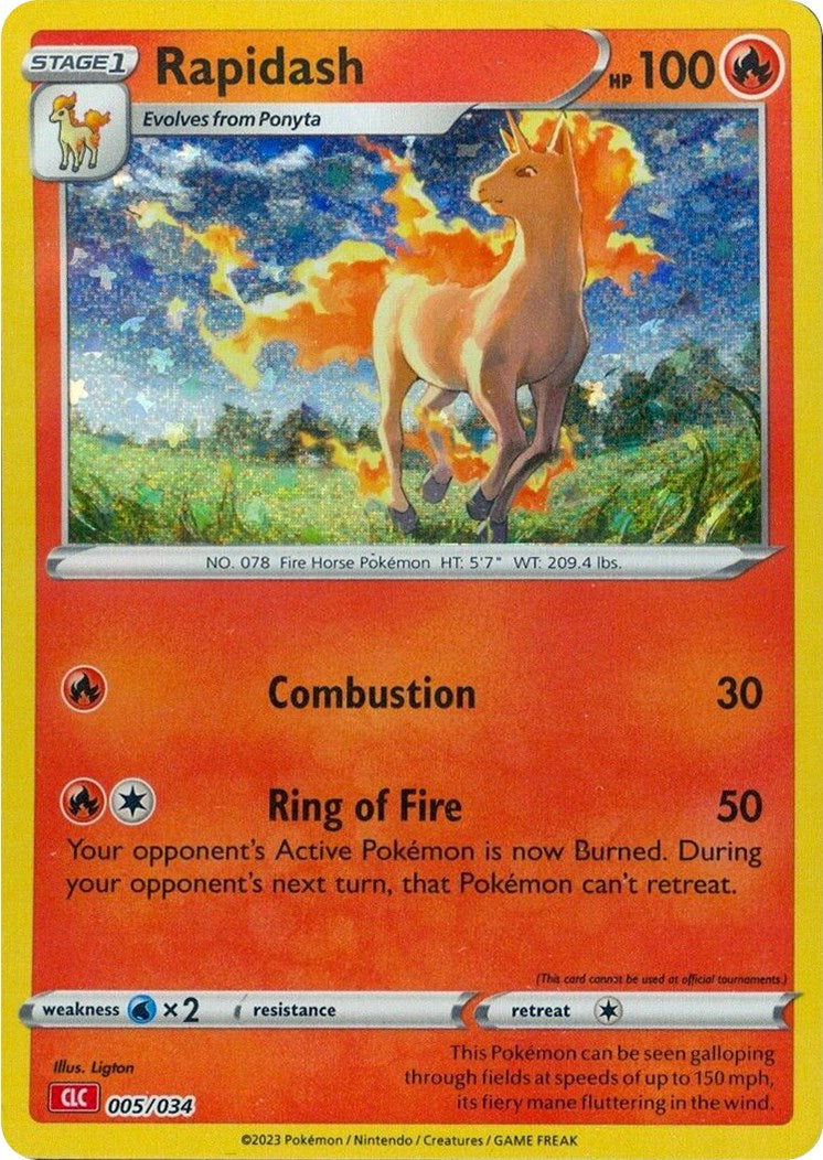 Rapidash [Trading Card Game Classic] | RetroPlay Games