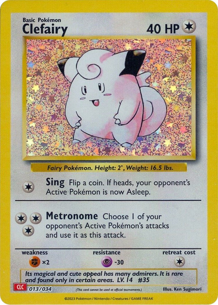 Clefairy [Trading Card Game Classic] | RetroPlay Games