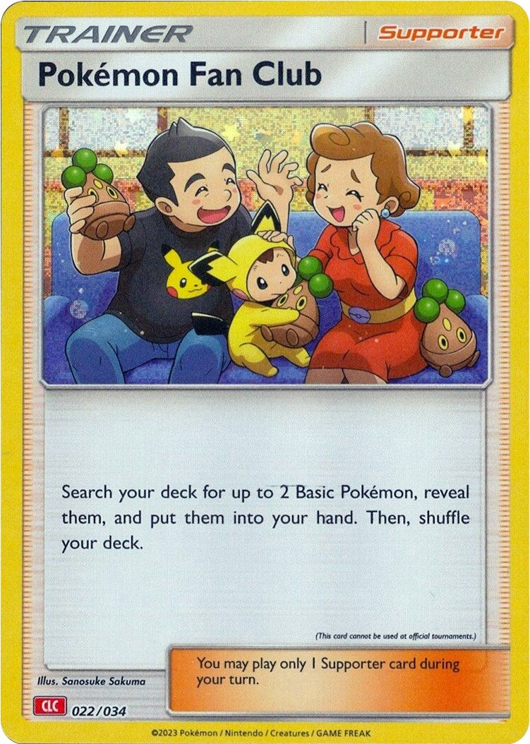 Pokemon Fan Club (CLC) [Trading Card Game Classic] | RetroPlay Games