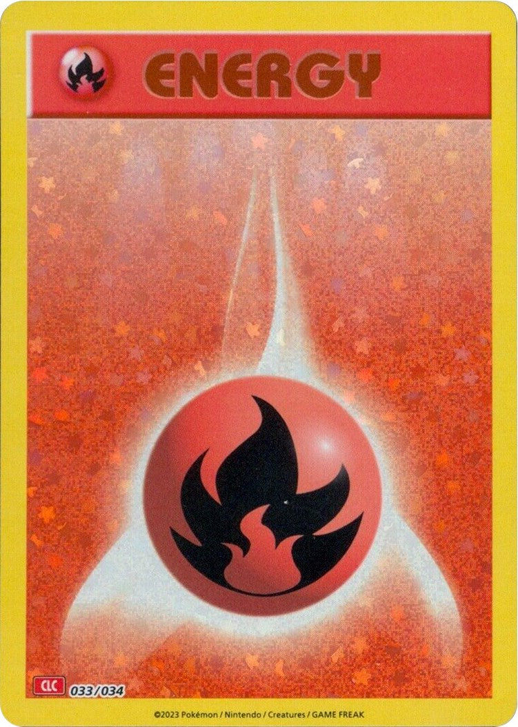 Basic Fire Energy [Trading Card Game Classic] | RetroPlay Games