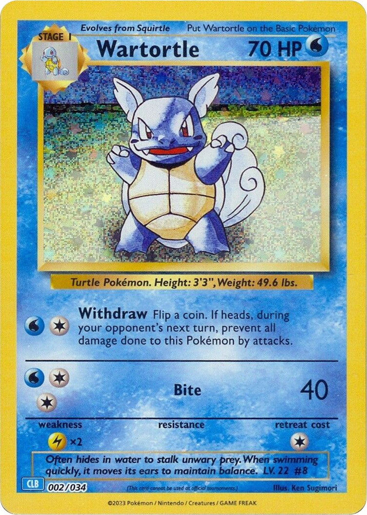 Wartortle [Trading Card Game Classic] | RetroPlay Games