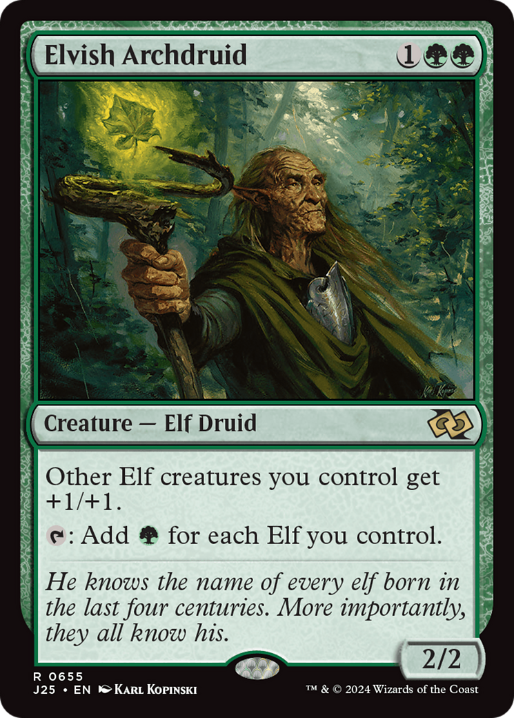 Elvish Archdruid [Foundations Jumpstart] | RetroPlay Games