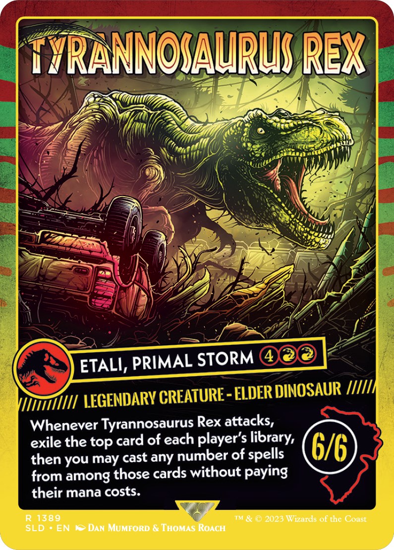 Tyrannosaurus Rex - Etali, Primal Storm [Secret Lair Drop Series] | RetroPlay Games