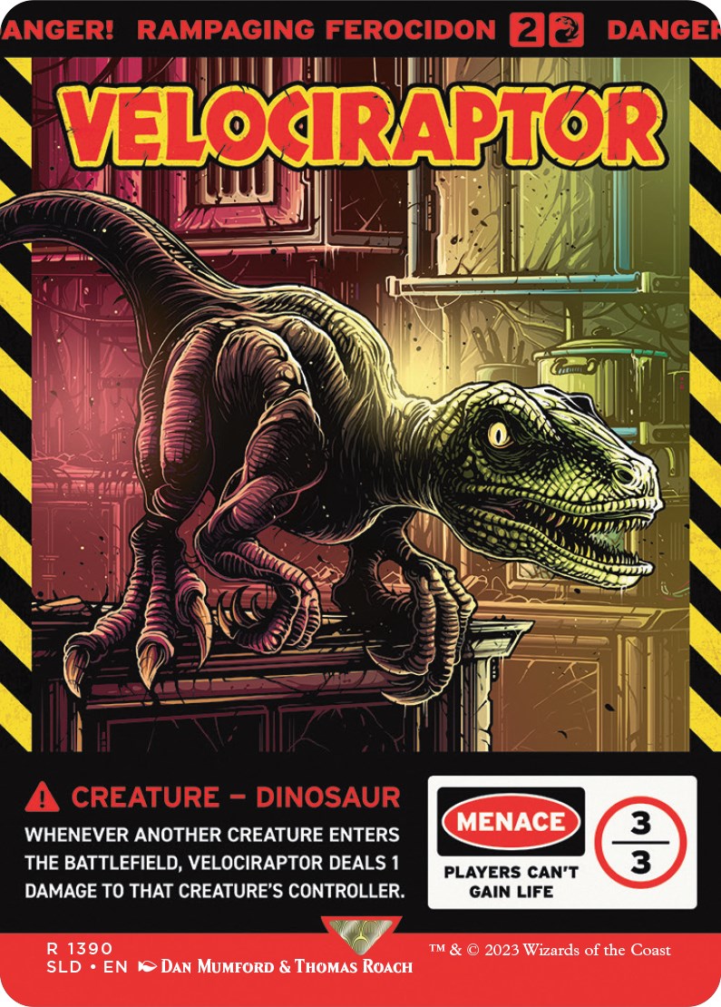 Velociraptor - Rampaging Ferocidon [Secret Lair Drop Series] | RetroPlay Games