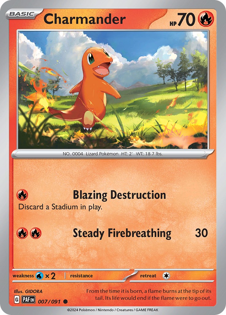 Charmander (007/091) [Scarlet & Violet: Paldean Fates] | RetroPlay Games