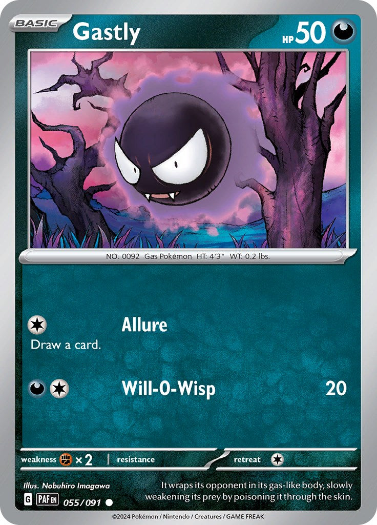 Gastly (055/091) [Scarlet & Violet: Paldean Fates] | RetroPlay Games