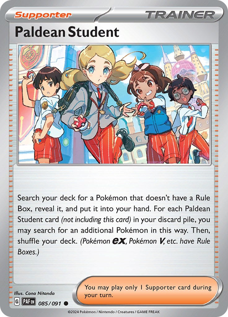 Paldean Student (085/091) [Scarlet & Violet: Paldean Fates] | RetroPlay Games