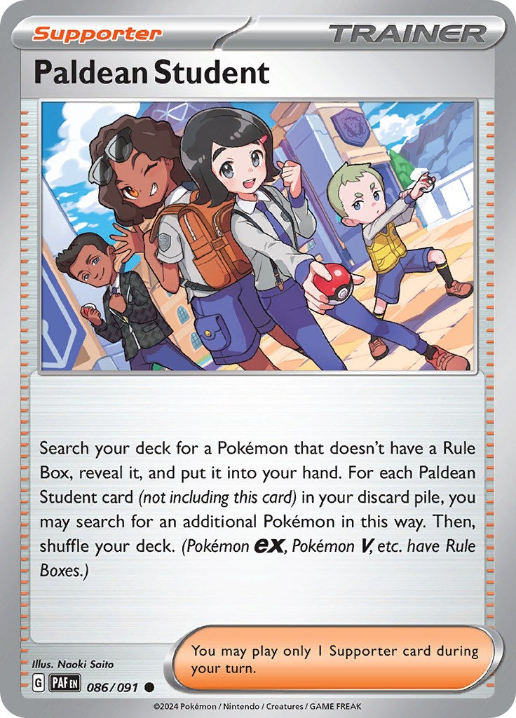 Paldean Student (086/091) [Scarlet & Violet: Paldean Fates] | RetroPlay Games