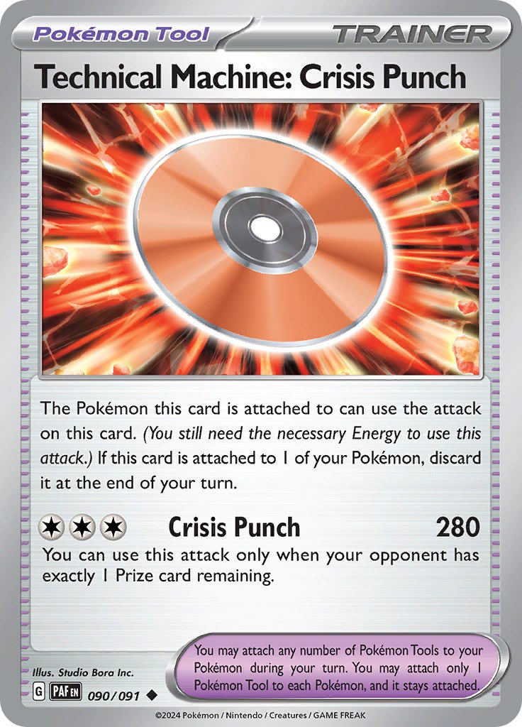 Technical Machine: Crisis Punch (090/091) [Scarlet & Violet: Paldean Fates] | RetroPlay Games