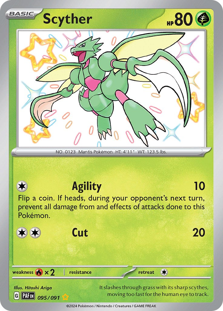 Scyther (095/091) [Scarlet & Violet: Paldean Fates] | RetroPlay Games