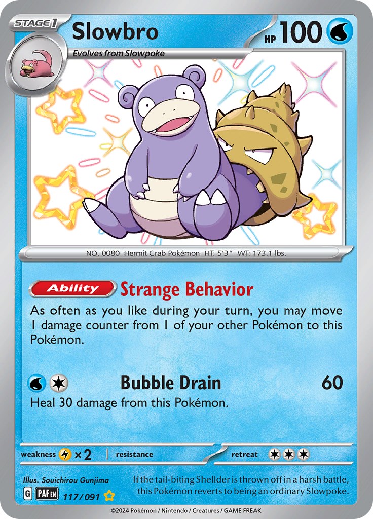 Slowbro (117/091) [Scarlet & Violet: Paldean Fates] | RetroPlay Games