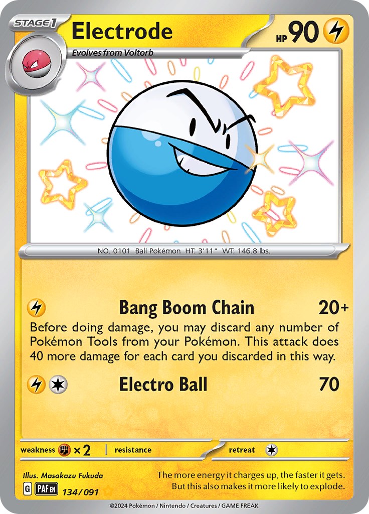 Electrode (134/091) [Scarlet & Violet: Paldean Fates] | RetroPlay Games