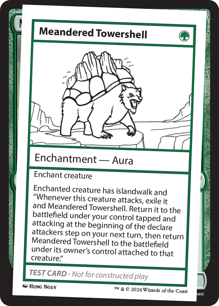 Meandered Towershell [Mystery Booster 2 Playtest Cards] | RetroPlay Games