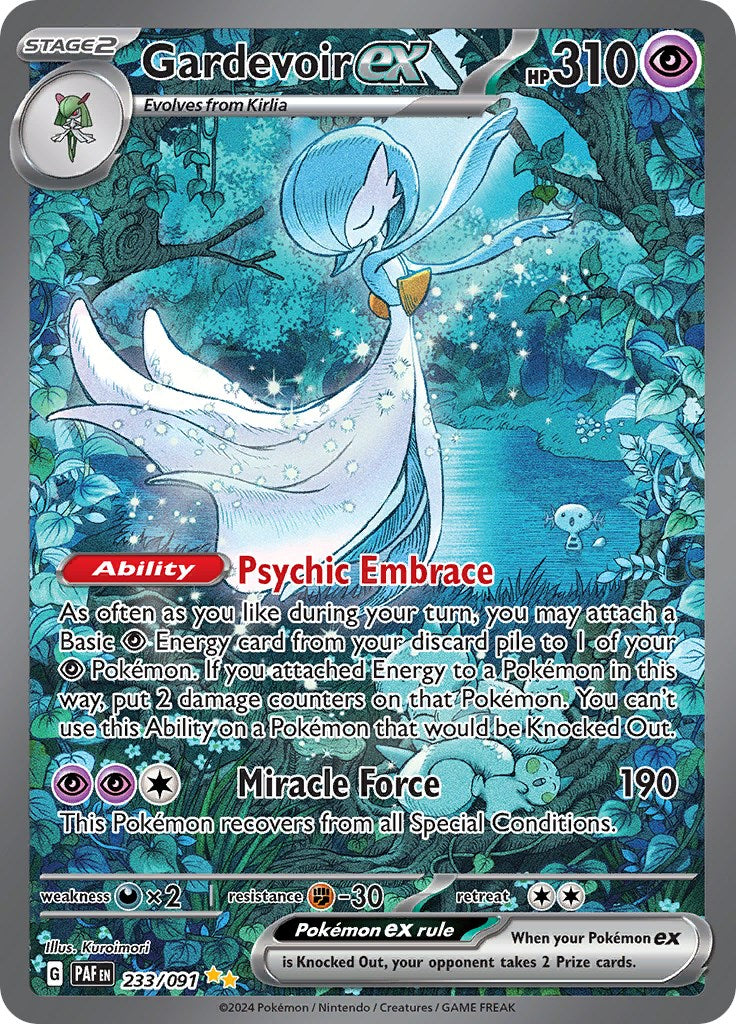 Gardevoir ex (233/091) [Scarlet & Violet: Paldean Fates] | RetroPlay Games