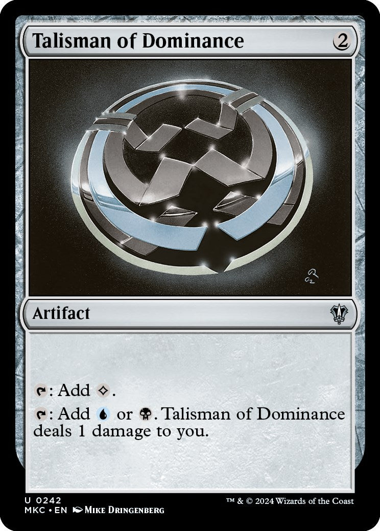 Talisman of Dominance [Murders at Karlov Manor Commander] | RetroPlay Games