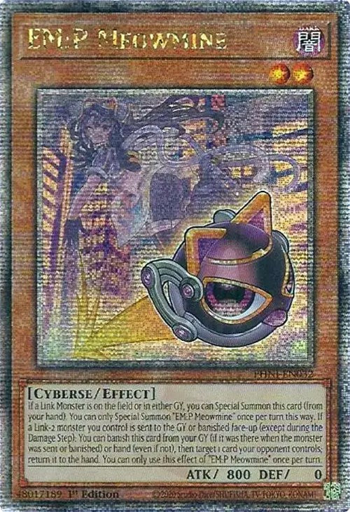 EM:P Meowmine [PHNI-EN032] Quarter Century Secret Rare | RetroPlay Games