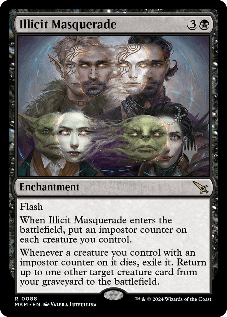 Illicit Masquerade (Promo Pack) [Murders at Karlov Manor Promos] | RetroPlay Games